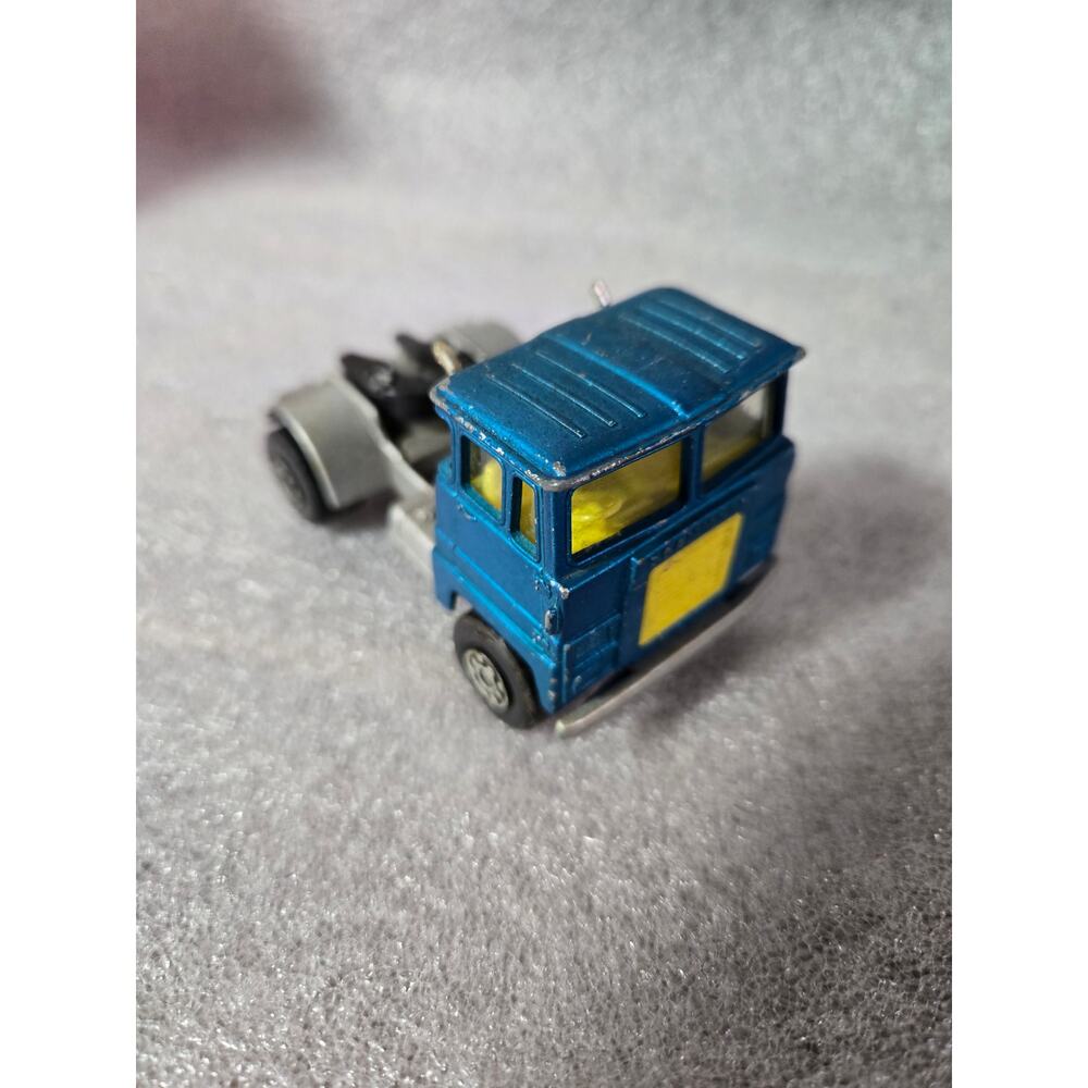 Vintage 1973 Lesney Matchbox Scammell Semi Cabover England Blue Crusader